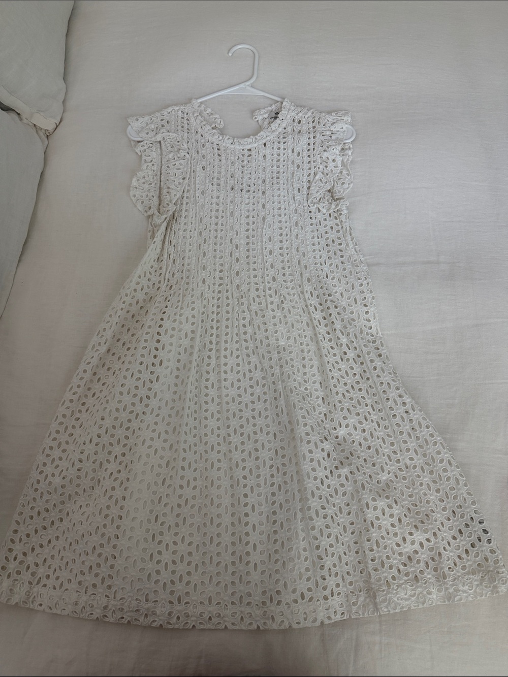 White Eyelet Dress